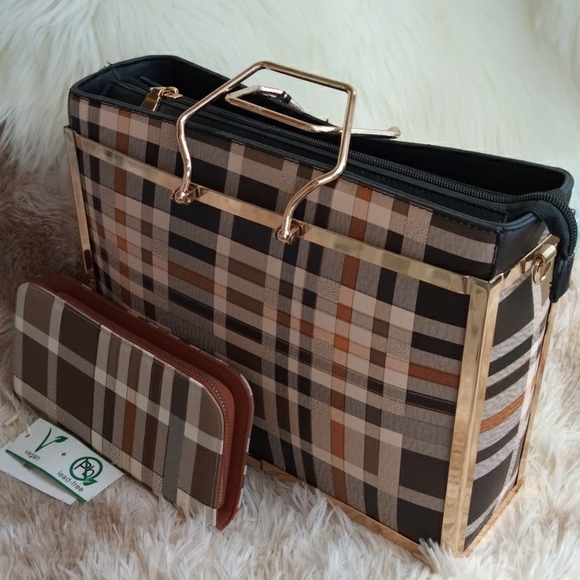 La Terre Fashion Handbags - Handbag & Wallet Set